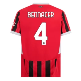 AC Milan Bennacer 4 Thuisshirt 2024-2025 Voetbaltenue