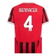 AC Milan Bennacer 4 Thuisshirt 2024-2025 Voetbaltenue