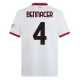 AC Milan Bennacer 4 Uitshirt 2024-2025 Voetbaltenue