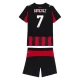 AC Milan Gimenez 7 Thuisshirt Kids 2025-2026 Voetbaltenue
