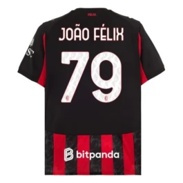 AC Milan João Félix 79 Thuisshirt 2025-2026 Voetbaltenue