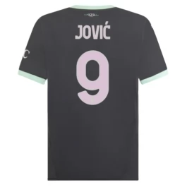 AC Milan Jović 9 Third Shirt 2024-2025 Voetbaltenue