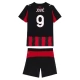 AC Milan Jović 9 Thuisshirt Kids 2025-2026 Voetbaltenue