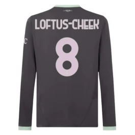 AC Milan Loftus-Cheek 8 Third Shirt 2024-2025 L/S Voetbaltenue