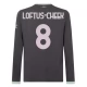 AC Milan Loftus-Cheek 8 Third Shirt 2024-2025 L/S Voetbaltenue