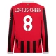 AC Milan Loftus-Cheek 8 Thuisshirt 2024-2025 L/S Voetbaltenue