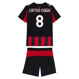AC Milan Loftus-Cheek 8 Thuisshirt Kids 2025-2026 Voetbaltenue
