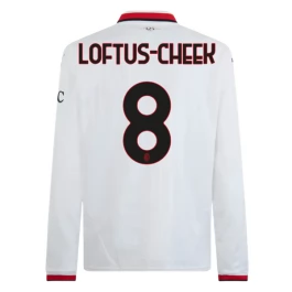 AC Milan Loftus-Cheek 8 Uitshirt 2024-2025 L/S Voetbaltenue