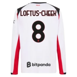 AC Milan Loftus-Cheek 8 Uitshirt 2025-2026 L/S Voetbaltenue