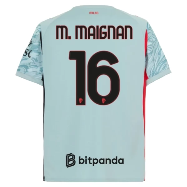 AC Milan M.Maignan 16 Keeper Thuisshirt 2025-2026 Voetbaltenue AC Milan M.Maignan 16 Keeper Thuisshirt 2025-2026 Voetbaltenue