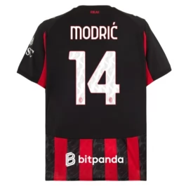 AC Milan Modrić 14 Thuisshirt 2025-2026 Voetbaltenue