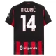 AC Milan Modrić 14 Thuisshirt 2025-2026 Voetbaltenue