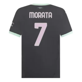 AC Milan Morata 7 Third Shirt 2024-2025 Voetbaltenue