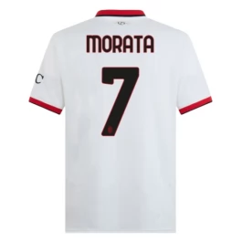 AC Milan Morata 7 Uitshirt 2024-2025 Voetbaltenue