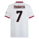 AC Milan Morata 7 Uitshirt 2024-2025 Voetbaltenue