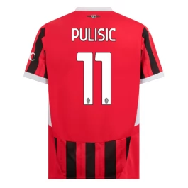 AC Milan Pulisic 11 Thuisshirt 2024-2025 Voetbaltenue