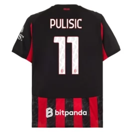 AC Milan Pulisic 11 Thuisshirt 2025-2026 Voetbaltenue