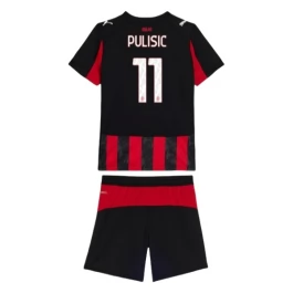 AC Milan Pulisic 11 Thuisshirt Kids 2025-2026 Voetbaltenue