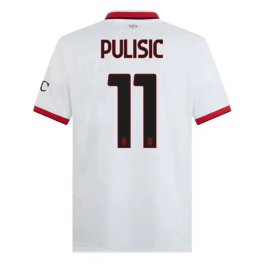 AC Milan Pulisic 11 Uitshirt 2024-2025 Voetbaltenue