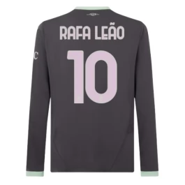 AC Milan Rafa Leão 10 Third Shirt 2024-2025 L/S Voetbaltenue