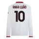 AC Milan Rafa Leão 10 Uitshirt 2024-2025 L/S Voetbaltenue