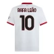 AC Milan Rafa Leão 10 Uitshirt 2024-2025 Voetbaltenue