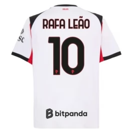 AC Milan Rafa Leão 10 Uitshirt 2025-2026 Voetbaltenue