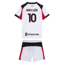 AC Milan Rafa Leão 10 Uitshirt Kids 2025-2026 Voetbaltenue