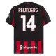 AC Milan Reijnders 14 Thuisshirt 2025-2026 Voetbaltenue