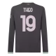 AC Milan Theo 19 Third Shirt 2024-2025 L/S Voetbaltenue