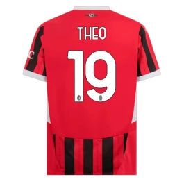 AC Milan Theo 19 Thuisshirt 2024-2025 Voetbaltenue