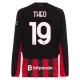 AC Milan Theo 19 Thuisshirt 2025-2026 L/S Voetbaltenue