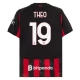 AC Milan Theo 19 Thuisshirt 2025-2026 Voetbaltenue