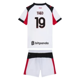 AC Milan Theo 19 Uitshirt Kids 2025-2026 Voetbaltenue