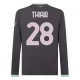 AC Milan Thiaw 28 Third Shirt 2024-2025 L/S Voetbaltenue