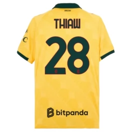 AC Milan Thiaw 28 Third Shirt 2025-2026 Voetbaltenue