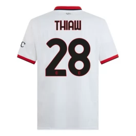 AC Milan Thiaw 28 Uitshirt 2024-2025 Voetbaltenue