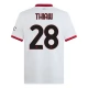 AC Milan Thiaw 28 Uitshirt 2024-2025 Voetbaltenue