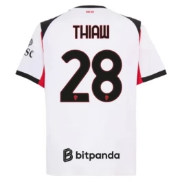 AC Milan Thiaw 28 Uitshirt 2025-2026 Voetbaltenue