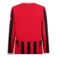 AC Milan Thuisshirt 2024-2025 L/S Voetbaltenue