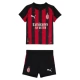 AC Milan Thuisshirt Kids 2025-2026 Voetbaltenue