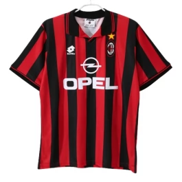 AC Milan Thuisshirt Retro 1997-1998 Voetbaltenue