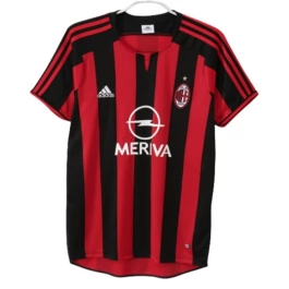 AC Milan Thuisshirt Retro 2003-2004 Voetbaltenue