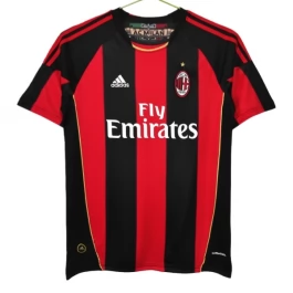 AC Milan Thuisshirt Retro 2010-2011 Voetbaltenue