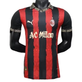 AC Milan Thuisshirt Rossoneri Bloom 2025-2026 Voetbaltenue