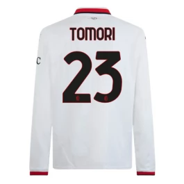 AC Milan Tomori 23 Uitshirt 2024-2025 L/S Voetbaltenue