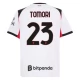 AC Milan Tomori 23 Uitshirt 2025-2026 Voetbaltenue