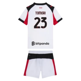 AC Milan Tomori 23 Uitshirt Kids 2025-2026 Voetbaltenue