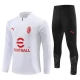AC Milan Trainingspakken 2023-24 - 1-4 Zip Wit