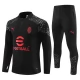 AC Milan Trainingspakken 2023-24 - 1-4 Zip Zwart